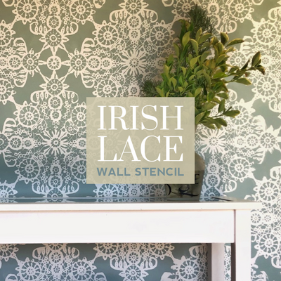 Irish Lace Feature Wall