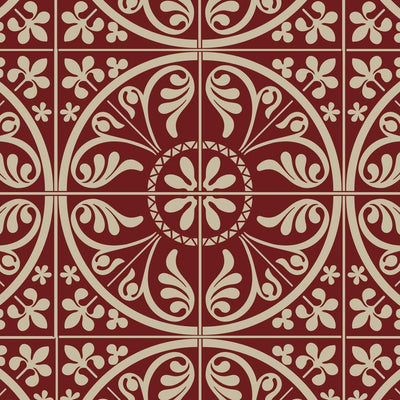 victorian tile stencil for painting on tiles