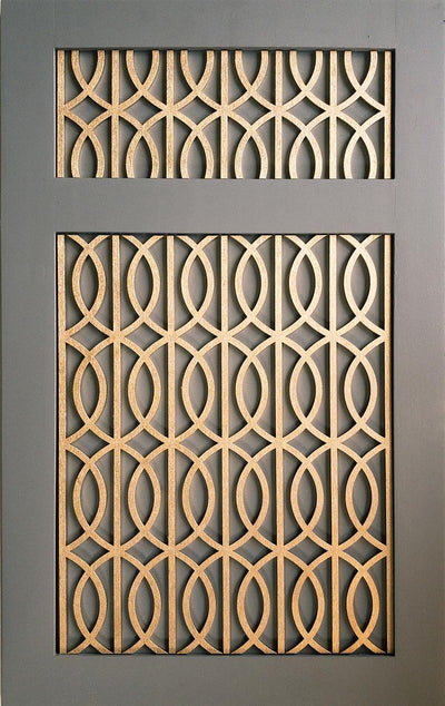 Art Deco Lattoc wooden inlay panel for furniture - stencilup.co.uk