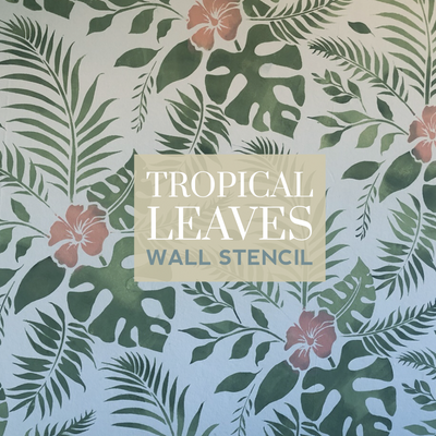 Tropical Leaves Feature Wall
