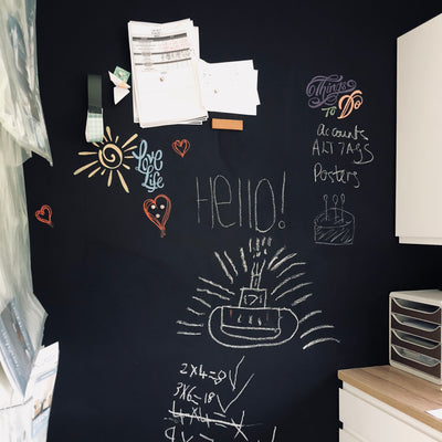 Magnetic Chalk Wall