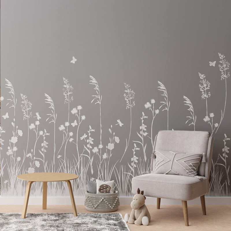 Meadow Wall stencil