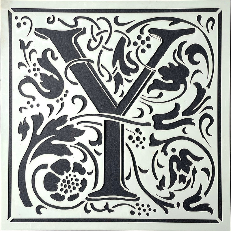 Cloister Letter Set - William Morris inspired letters