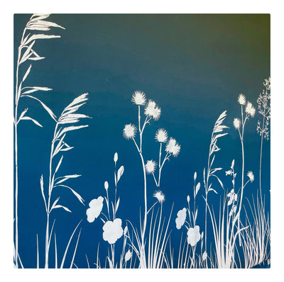 Meadow Wall stencil