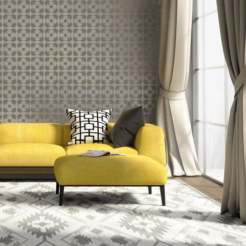 MOROCCAN STAR Wall Stencil - Stencil Up