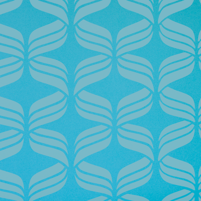RIBBONS Wall Stencil - Stencil Up