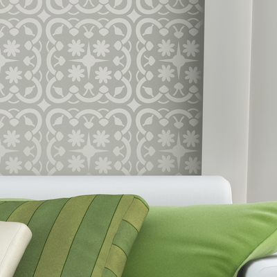 TAZA Wall Stencil - Stencil Up