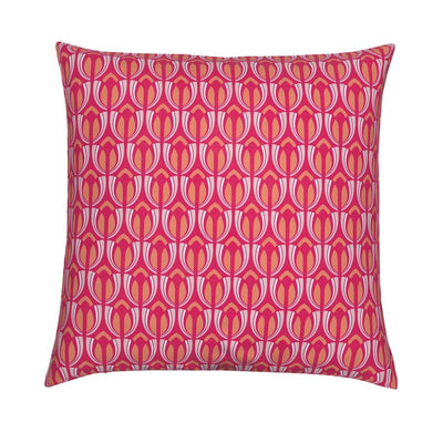 Tulpen Retro Cushion (Pink)