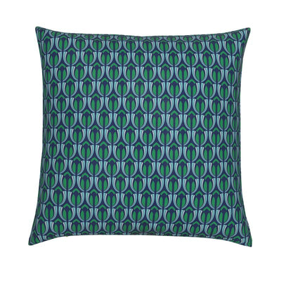 Tulpen Retro Cushion (Teal)