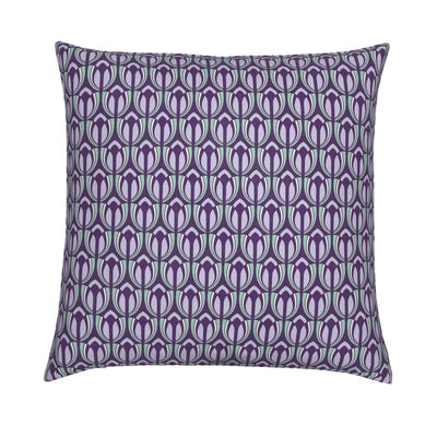 Tulpen Retro Cushion (Purple)