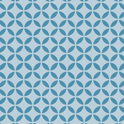 Elapsed circles craft stencil seamless pattern