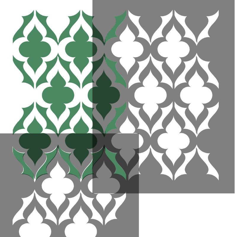 rabat stencil overlay