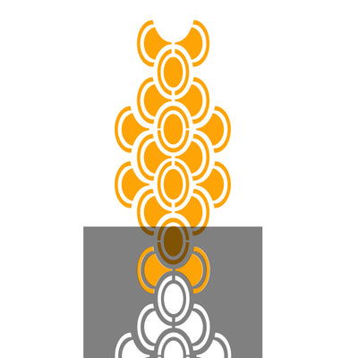 oval chain overlay