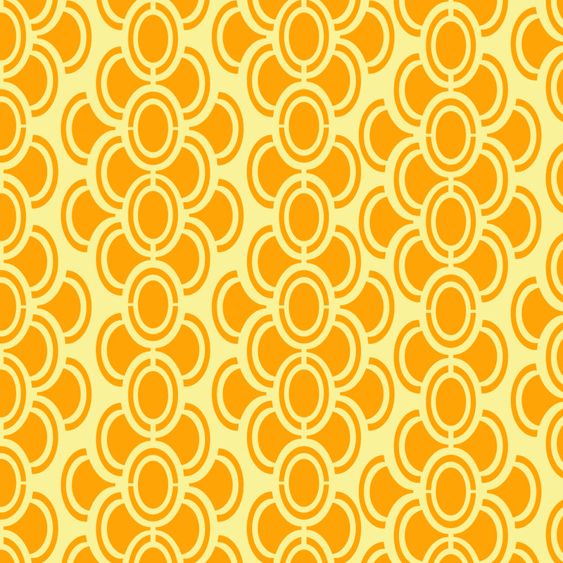 oval chain repeating pattern