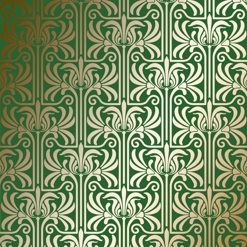 Art Deco art nouveau stencil - stencilup.co.uk