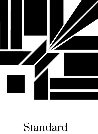 Art Deco tile stencil for painting tiles - stencil.co.uk