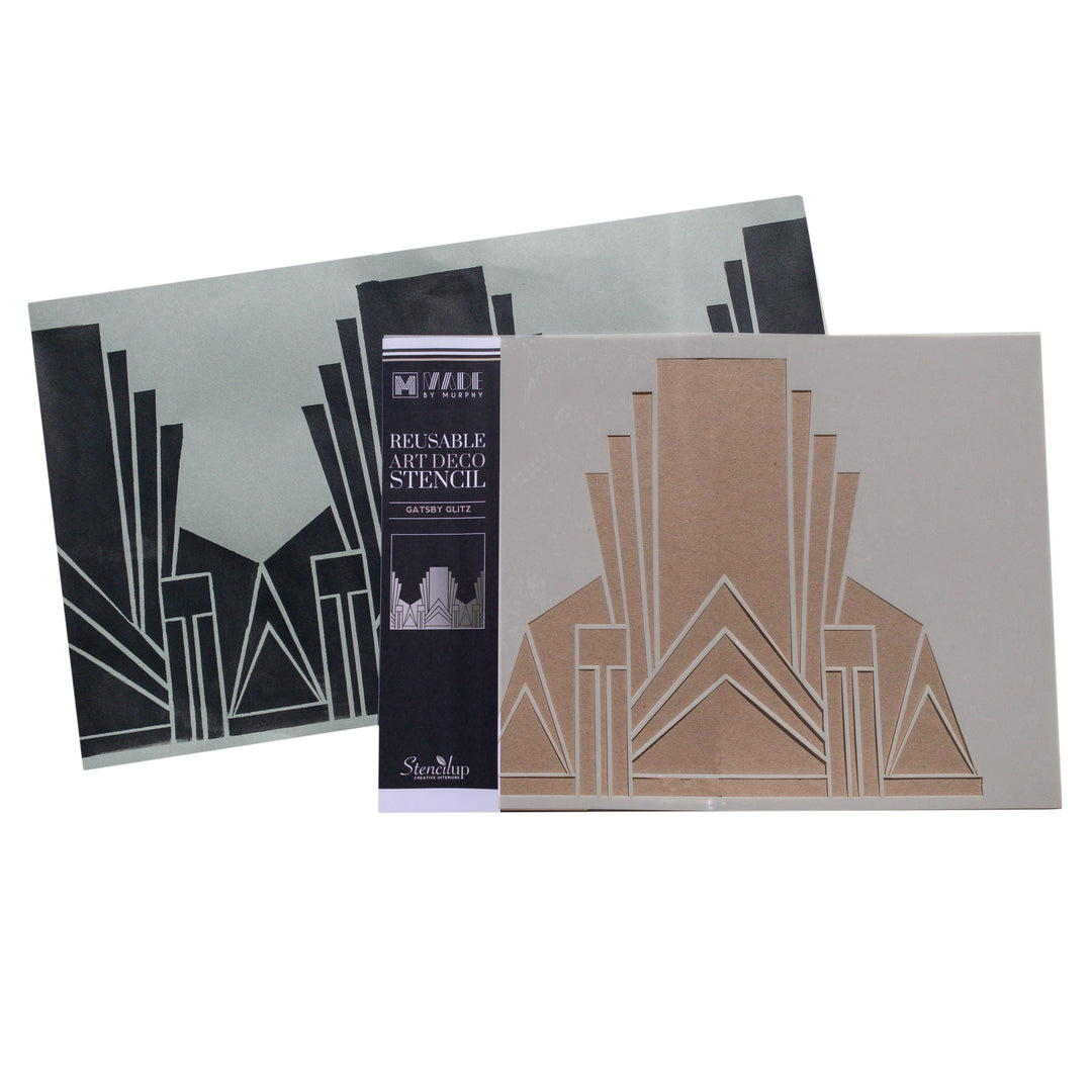 Gatsby Art Deco Stencil Designs Art Deco Stencils Glamorous Wall