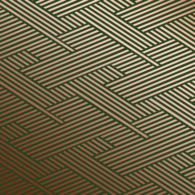 Retro geometric stencil for furniture - stencil.co.uk