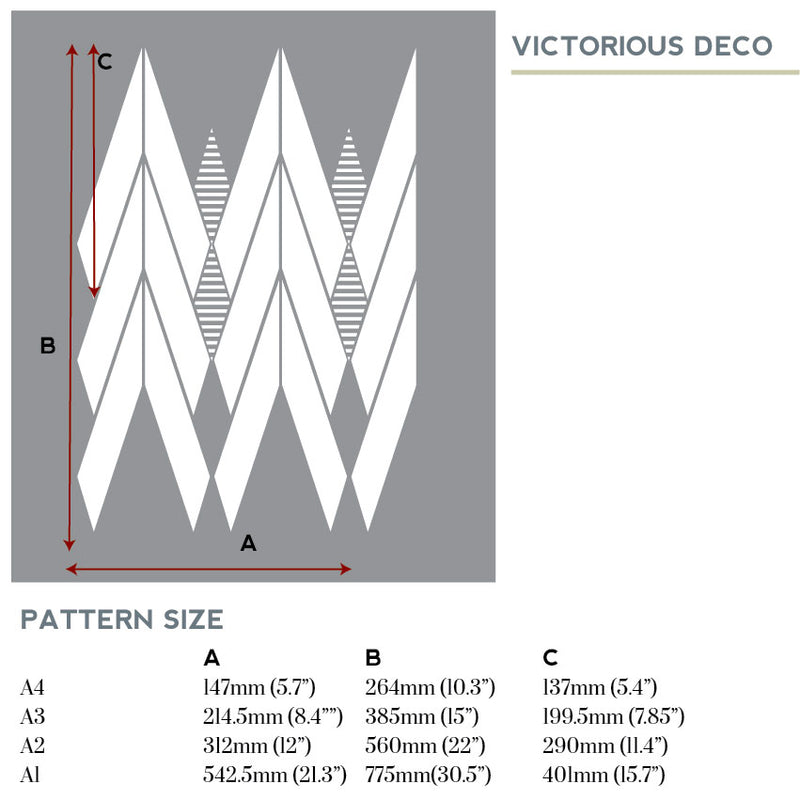 Victorious Furniture Stencil