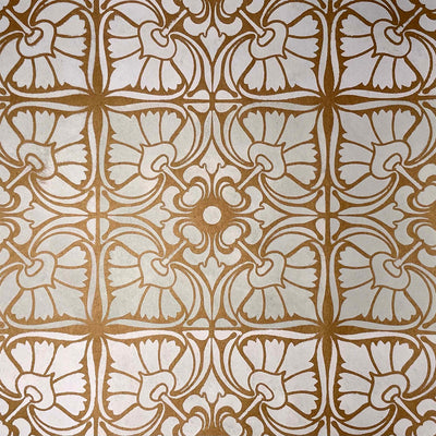Nouveau Lotus Craft Stencil