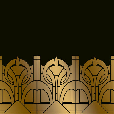 Lucerna Art Deco craft stencil