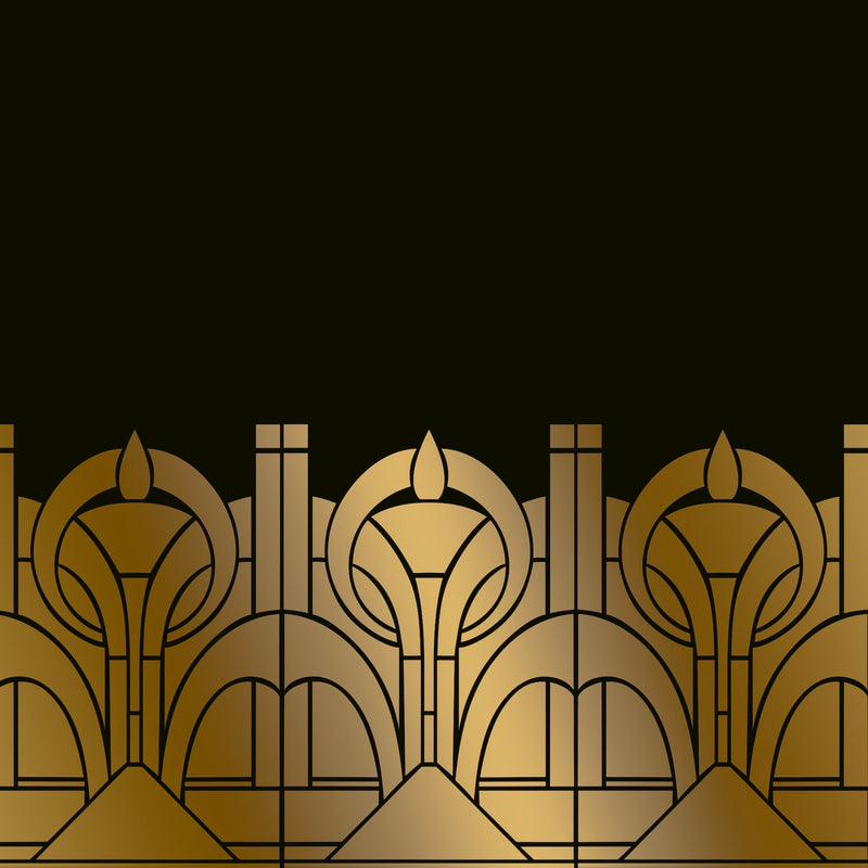 Lucerna Art Deco craft stencil