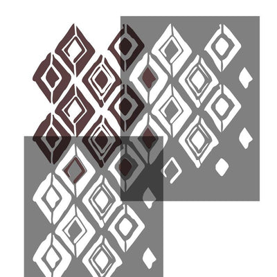 ROUGH DIAMOND craft stencil