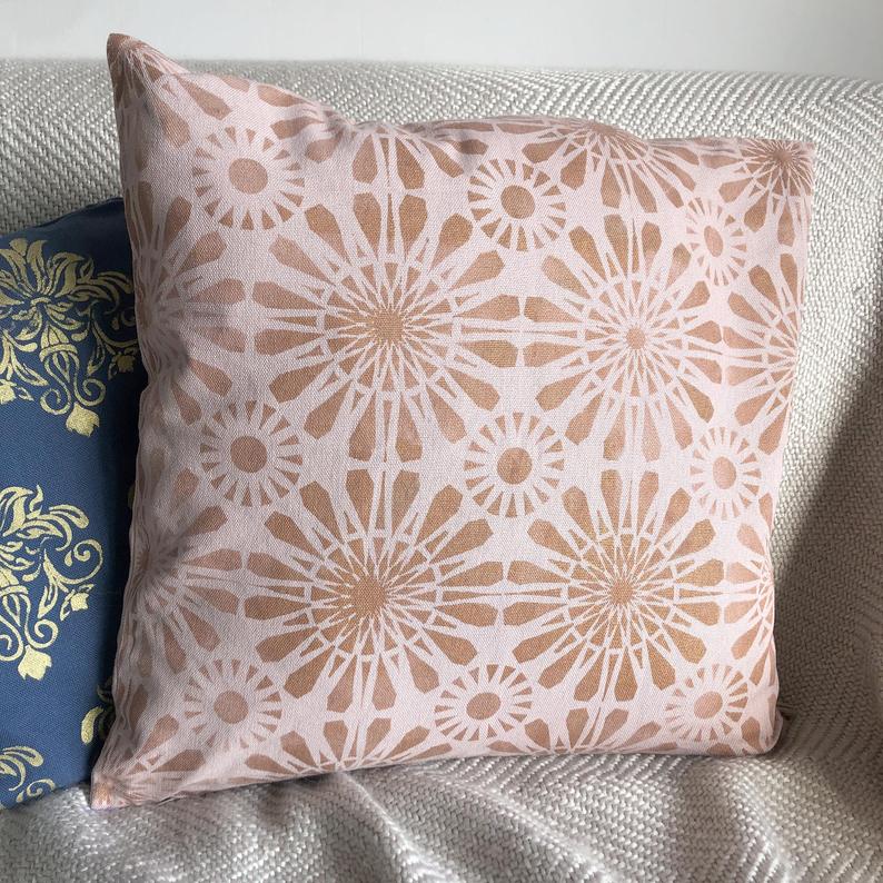Moroccan stencil for fabric painting