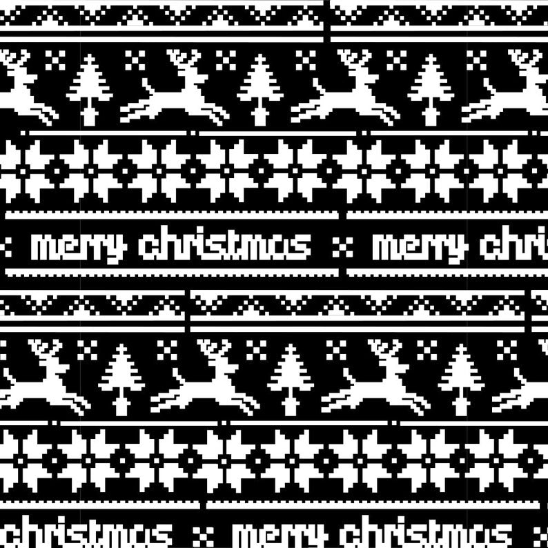 Christmas Jumper Craft Stencil