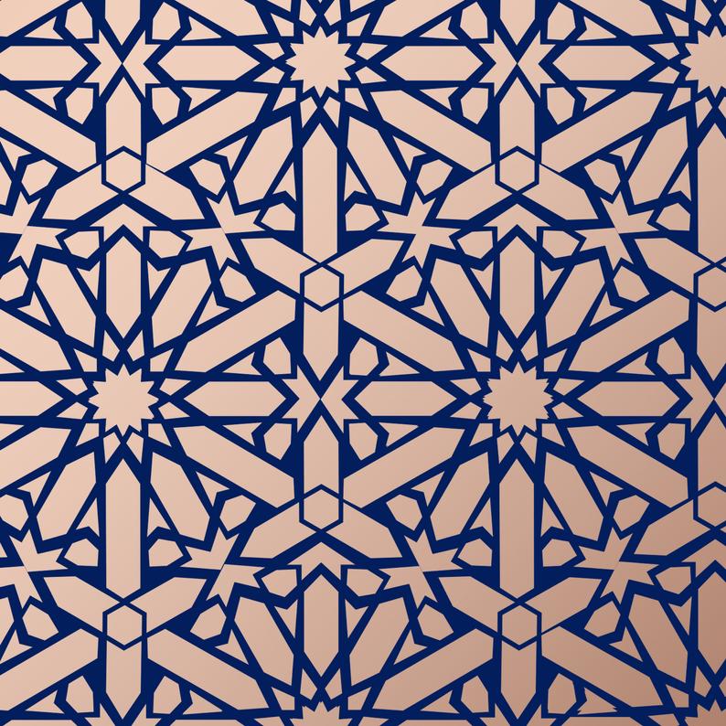 Fez moroccan painting stencil for furniture - Stencilup.co.uk