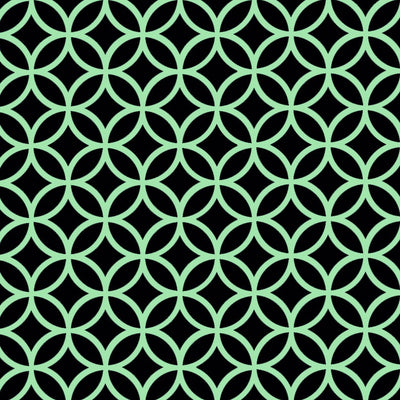 Ellipses and Diamonds Furniture Stencil