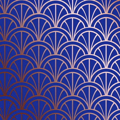 art deco wall stencil pattern