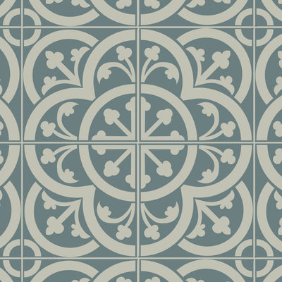 Abbey Tile Stencil for Walls and Floors