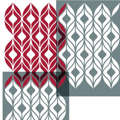 Biba geometric stencil for craft