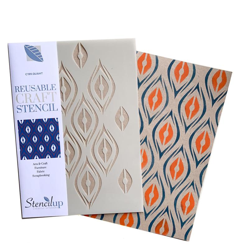 Quant geometric stencil for craft