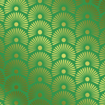 Oriental Fan stencil for painting - stencilup.co.uk