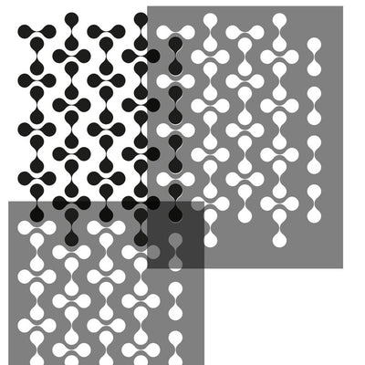 Verner Retro Craft Stencil • Stencil for furniture