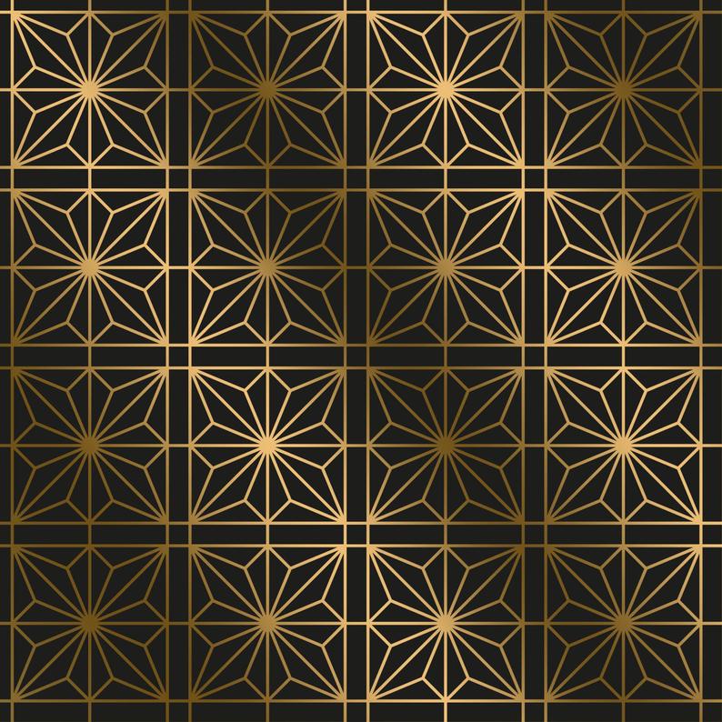 DIAMOND TILES  craft stencil