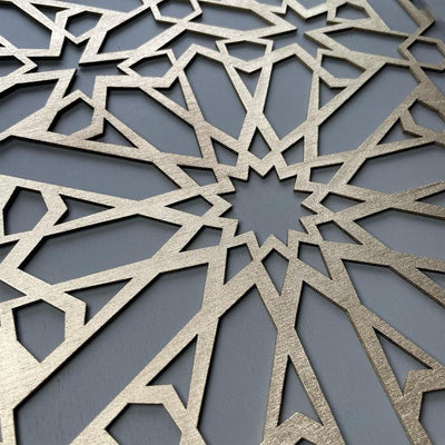 Fez Lattice - Moroccan inspired wooden inlay / onlay