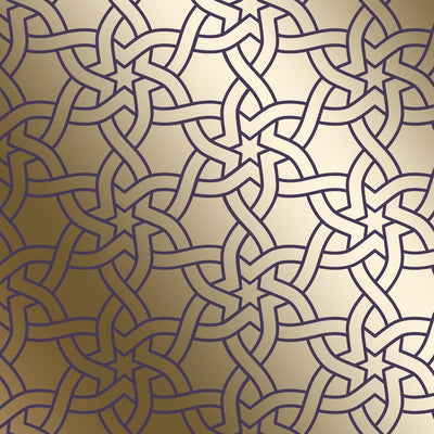 Weaved Stars Moroccan stencil for painting