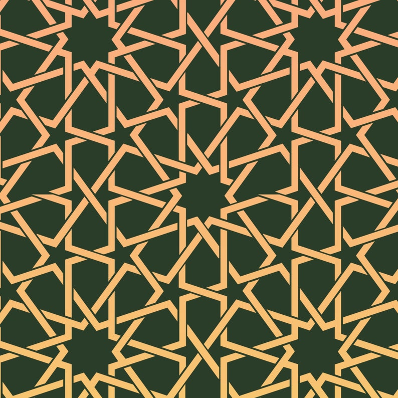 Tarsus Moroccan lattice stencil- stencil.co.uk
