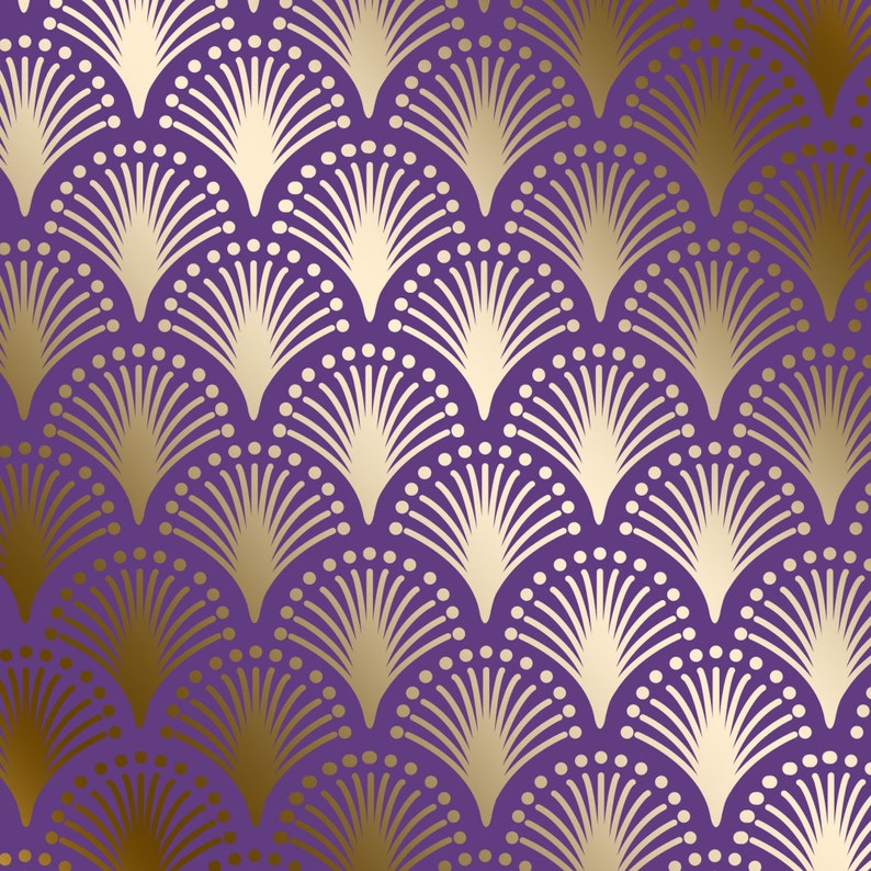 Dotty Deco Arches furniture stencil - Art Deco stencil for painting - stencil.co.uk