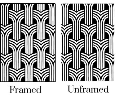 united deco - art deco wooden lattice panel - stencilup.co.uk
